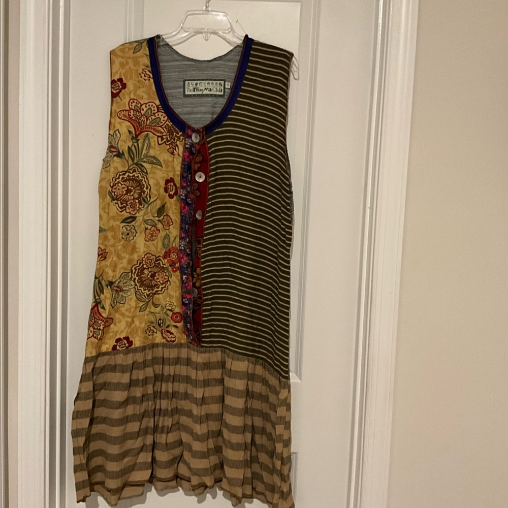 Nothing Matches Multicolor Sleeveless Dress